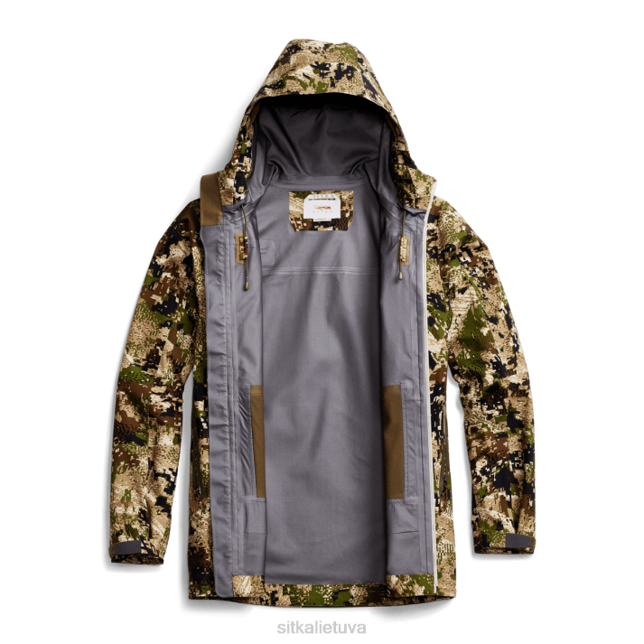 „Cloudburst“ striukė SITKA Gear moterys RD26388 optifade subalpine striukes ir liemenes