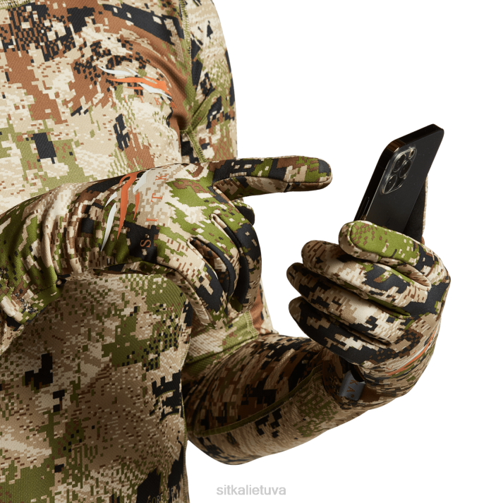 traversinė pirštinė SITKA Gear moterys RD26411 optifade subalpine pirštines