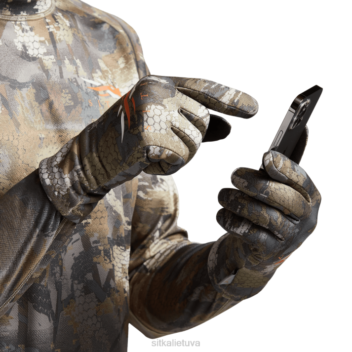 traversinė pirštinė SITKA Gear unisex RD26197 optifade vandens paukščių mediena pirštines