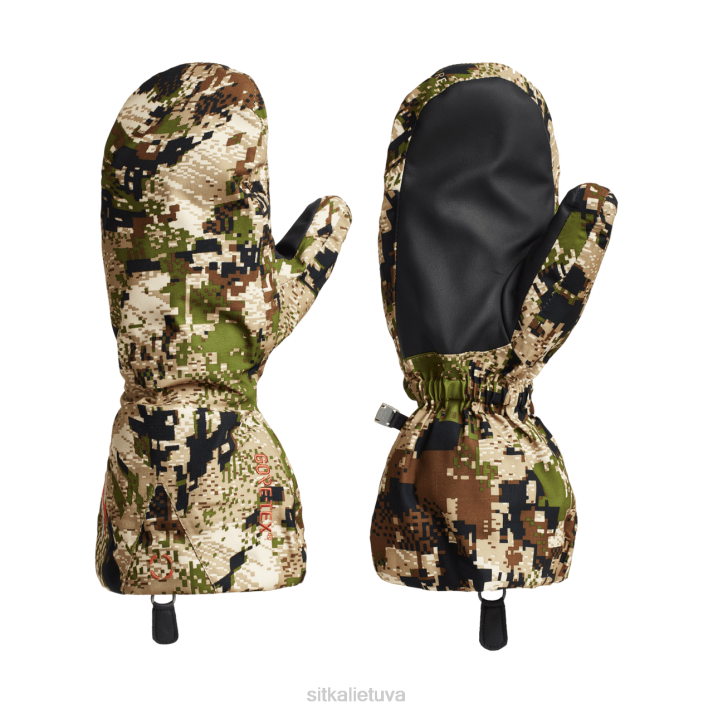 blizzard gtx kumštinė pirštinė SITKA Gear unisex RD26274 optifade subalpine pirštines