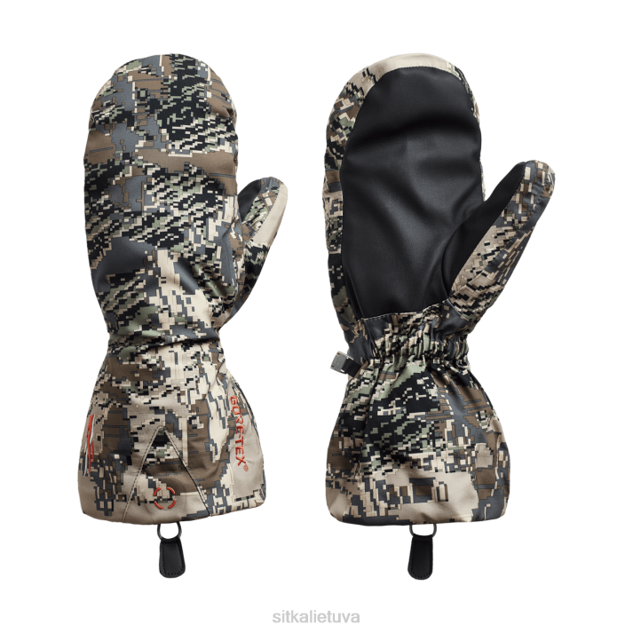 blizzard gtx kumštinė pirštinė SITKA Gear unisex RD26275 optifade atvira šalis pirštines