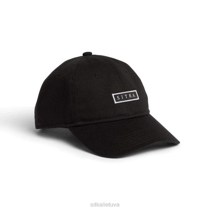 Foundation lo pro snapback SITKA Gear unisex RD26346 juodas skrybėlės