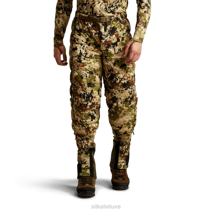 kelvin lite žemyn 3/4 pant SITKA Gear vyrų RD26209 optifade subalpine dugnai