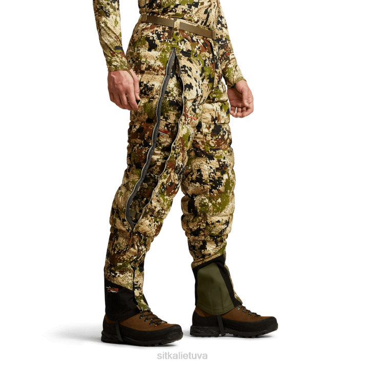 kelvin lite žemyn 3/4 pant SITKA Gear vyrų RD26209 optifade subalpine dugnai