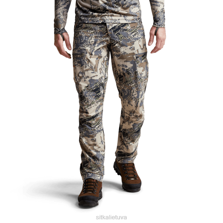 kilimo kelnė SITKA Gear vyrų RD26224 optifade atvira šalis dugnai