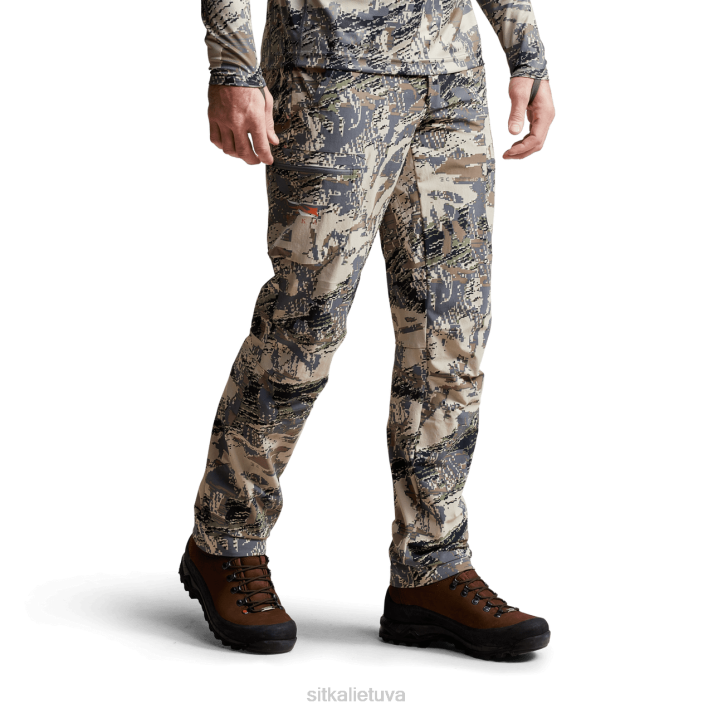 kilimo kelnė SITKA Gear vyrų RD26224 optifade atvira šalis dugnai