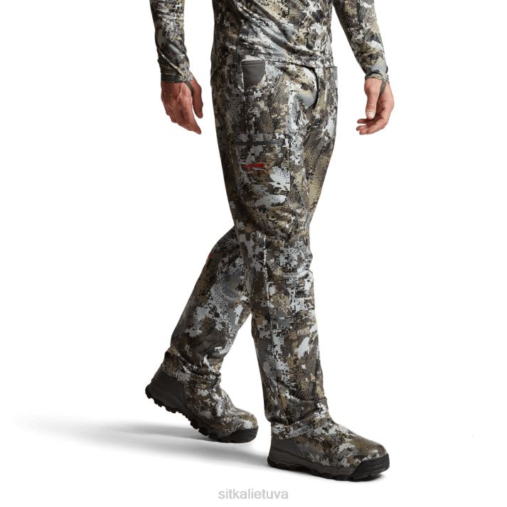 traversinė kelnė SITKA Gear vyrų RD26175 optifade padidintas ii dugnai