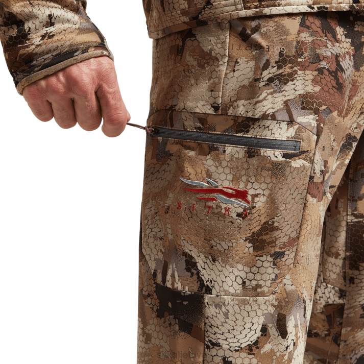 traversinė kelnė SITKA Gear vyrų RD26176 optifade vandens paukščių pelkė dugnai