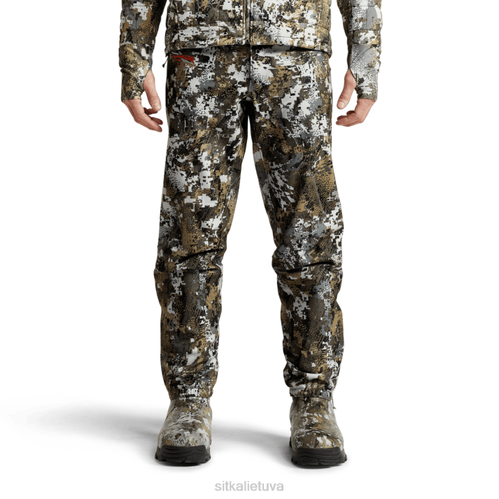 liūties kelnės SITKA Gear vyrų RD26237 optifade padidintas ii dugnai
