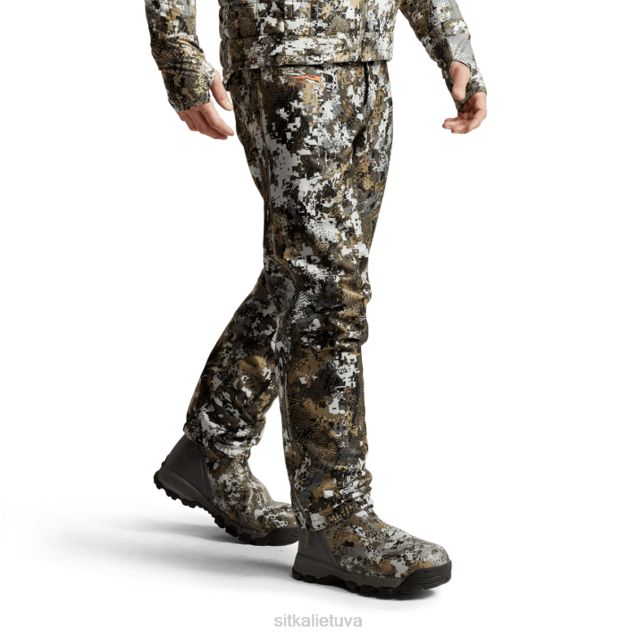 liūties kelnės SITKA Gear vyrų RD26237 optifade padidintas ii dugnai