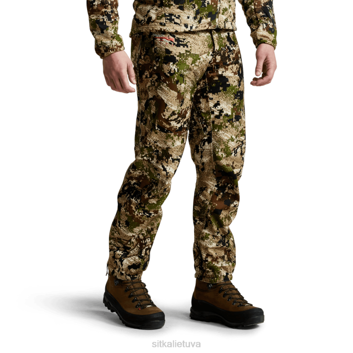 perkūno kelnė SITKA Gear vyrų RD26222 optifade subalpine dugnai
