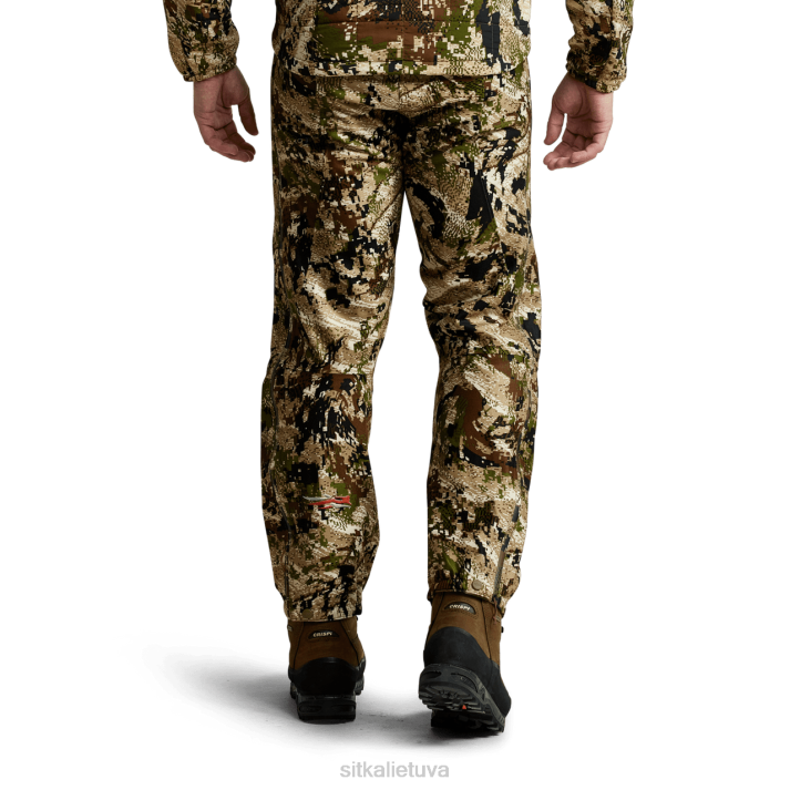 perkūno kelnė SITKA Gear vyrų RD26222 optifade subalpine dugnai