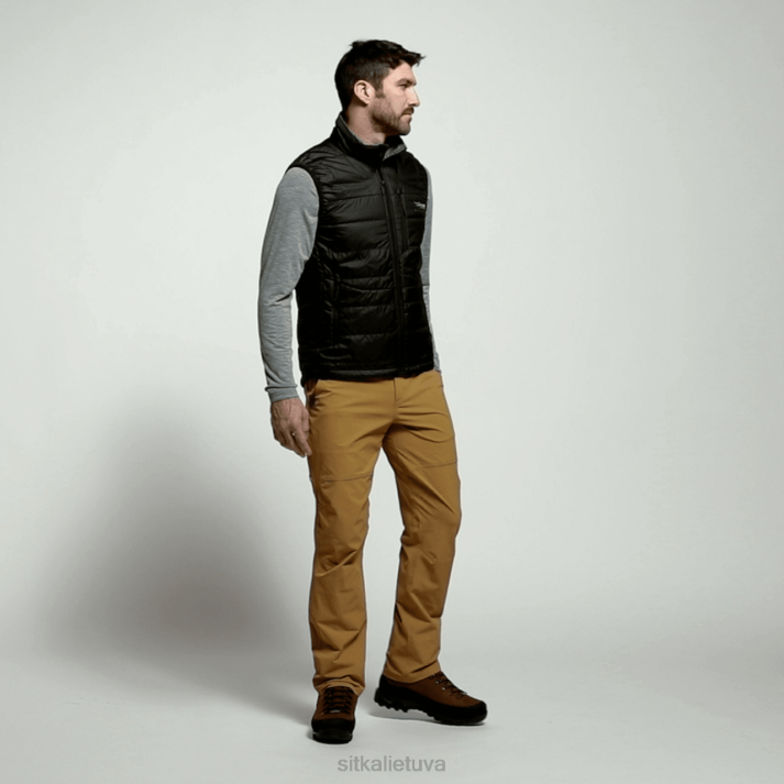 kelvino aerolitinė liemenė SITKA Gear vyrų RD2673 juodas striukes ir liemenes