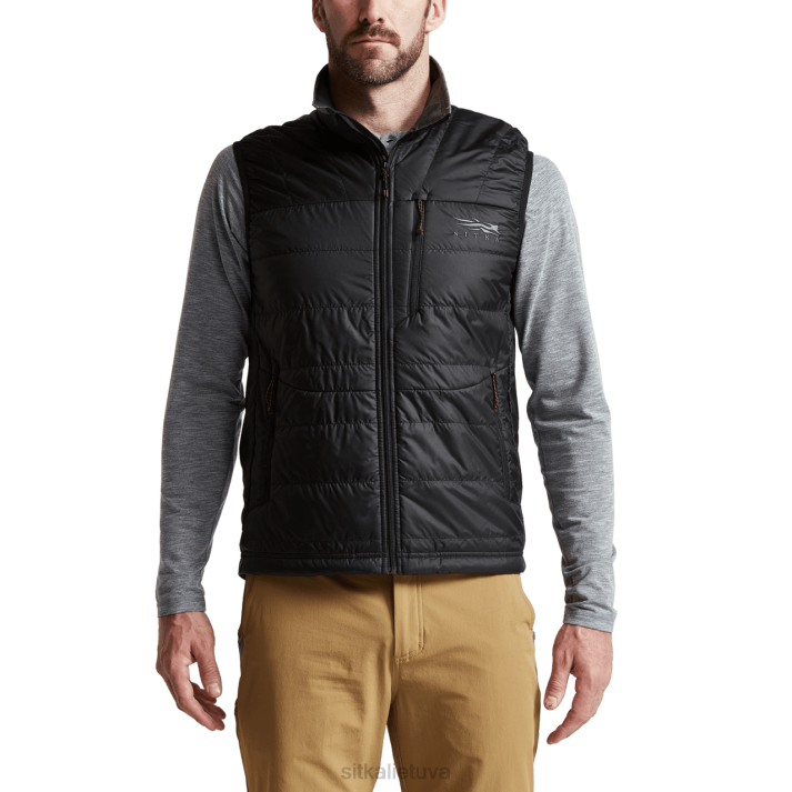 kelvino aerolitinė liemenė SITKA Gear vyrų RD2673 juodas striukes ir liemenes