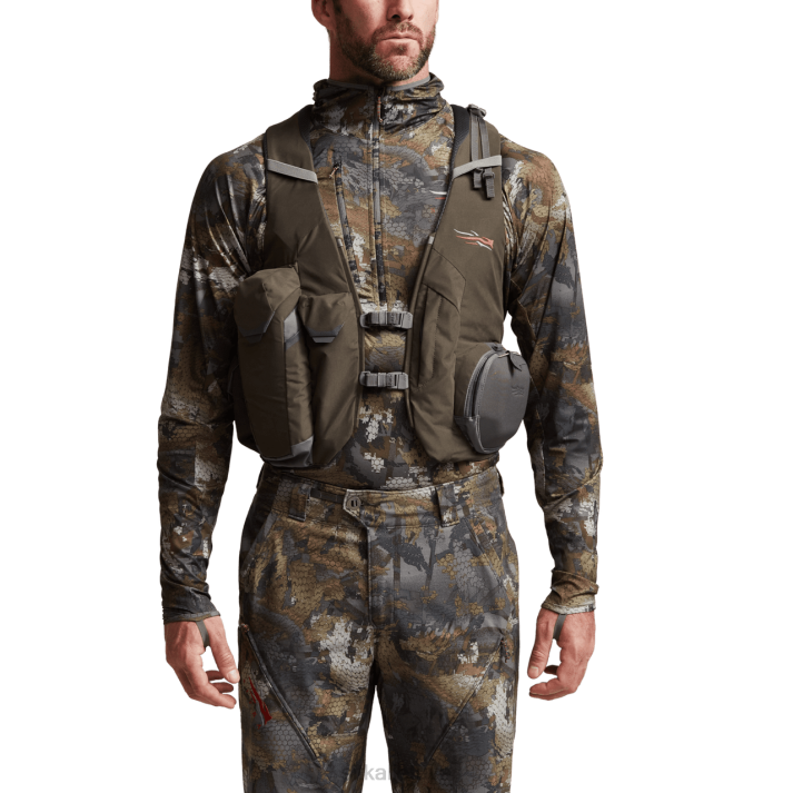lygiadienio kalakutienos liemenė SITKA Gear unisex RD2682 žemė striukes ir liemenes