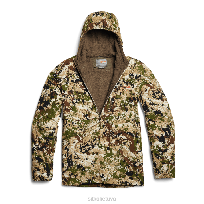 ambient hoody SITKA Gear vyrų RD2683 optifade subalpine viršūnės