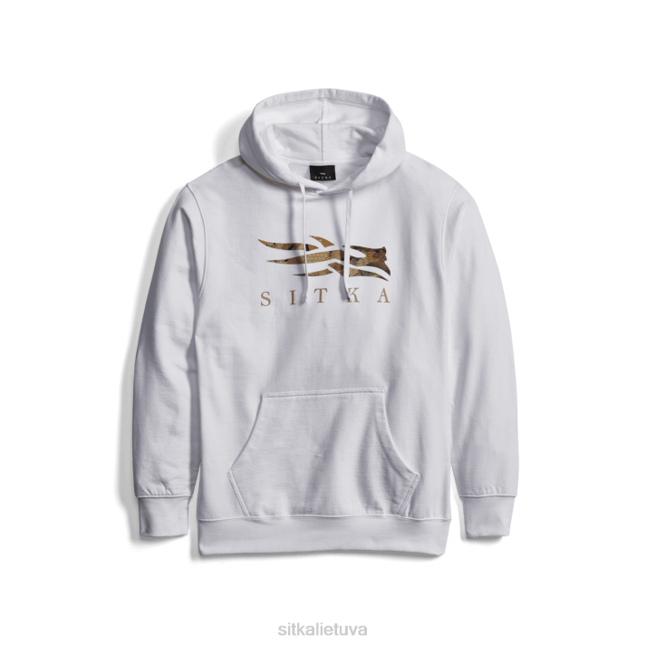 ikoninis megztinis su gobtuvu SITKA Gear vyrų RD26118 balti vandens paukščiai viršūnės