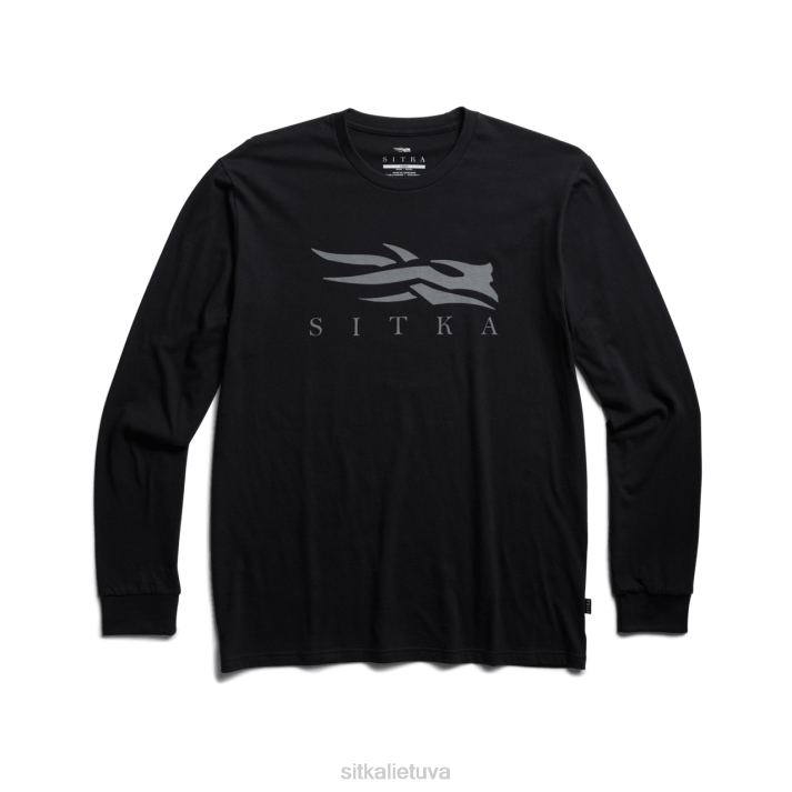 icon marškinėliai ilgomis rankovėmis SITKA Gear vyrų RD26132 juodas viršūnės