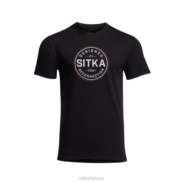 perjungimo marškinėliai SITKA Gear vyrų RD26153 juodas viršūnės
