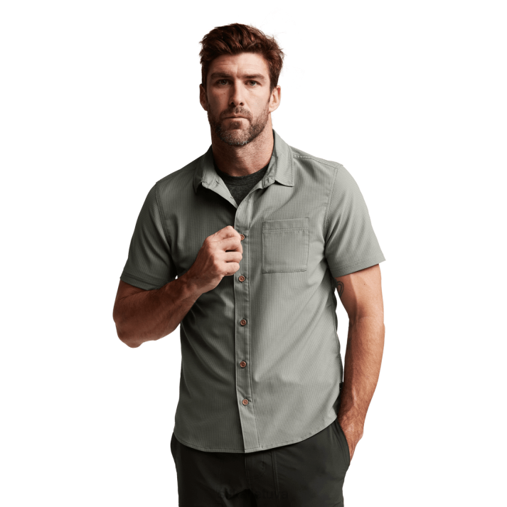 mojave ss marškinėliai SITKA Gear vyrų RD26138 lauko pilka viršūnės