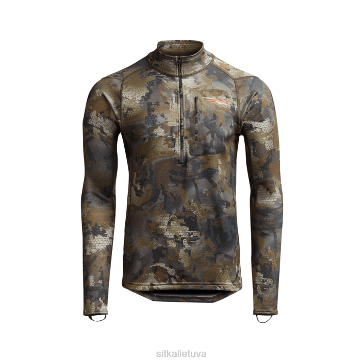 centrinis vidutinio svorio užtrauktukas SITKA Gear vyrų RD26170 optifade vandens paukščių mediena viršūnės