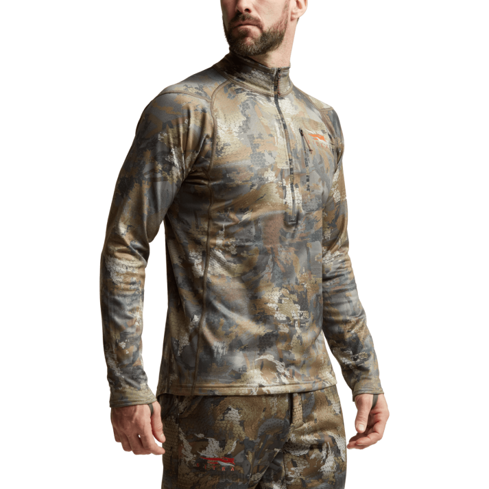 centrinis vidutinio svorio užtrauktukas SITKA Gear vyrų RD26170 optifade vandens paukščių mediena viršūnės