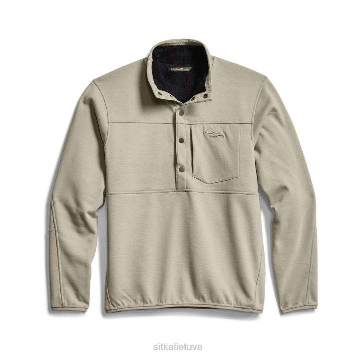 priekyje užsegamas vilnos SITKA Gear vyrų RD26205 beržas viršūnės