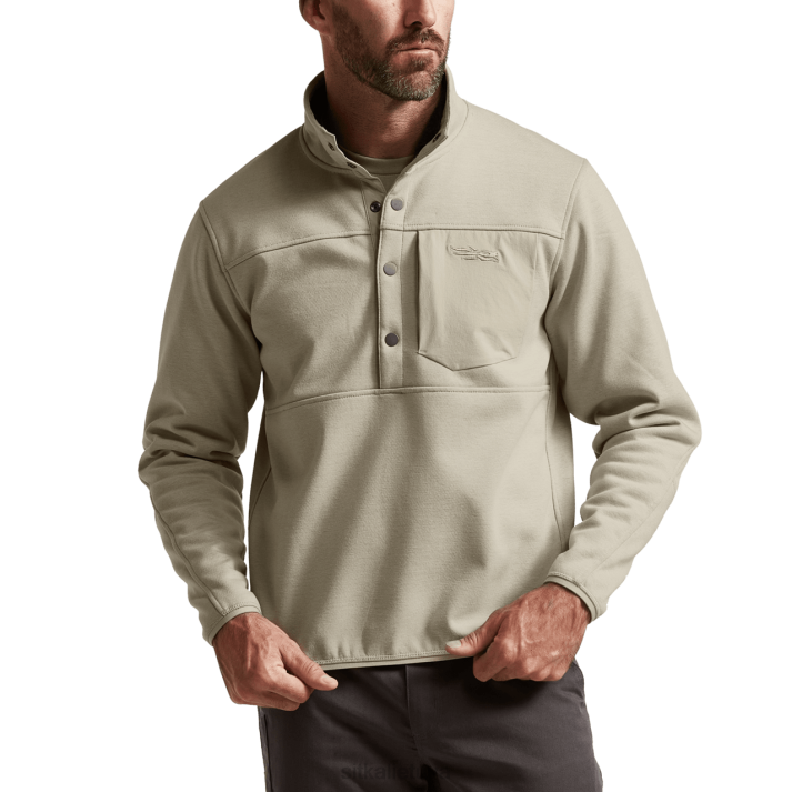 priekyje užsegamas vilnos SITKA Gear vyrų RD26205 beržas viršūnės