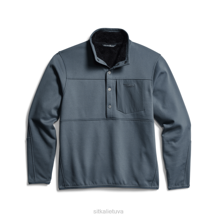 priekyje užsegamas vilnos SITKA Gear vyrų RD26207 audra viršūnės